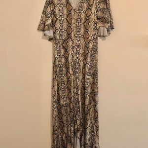 Snakeskin Dress - New & Never Worn
